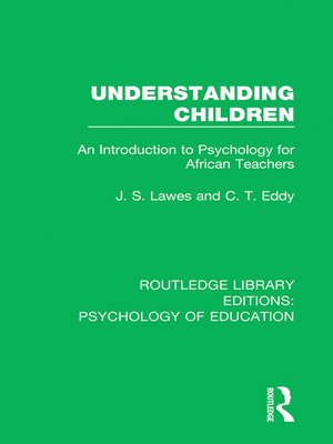 cover image of Understanding Children